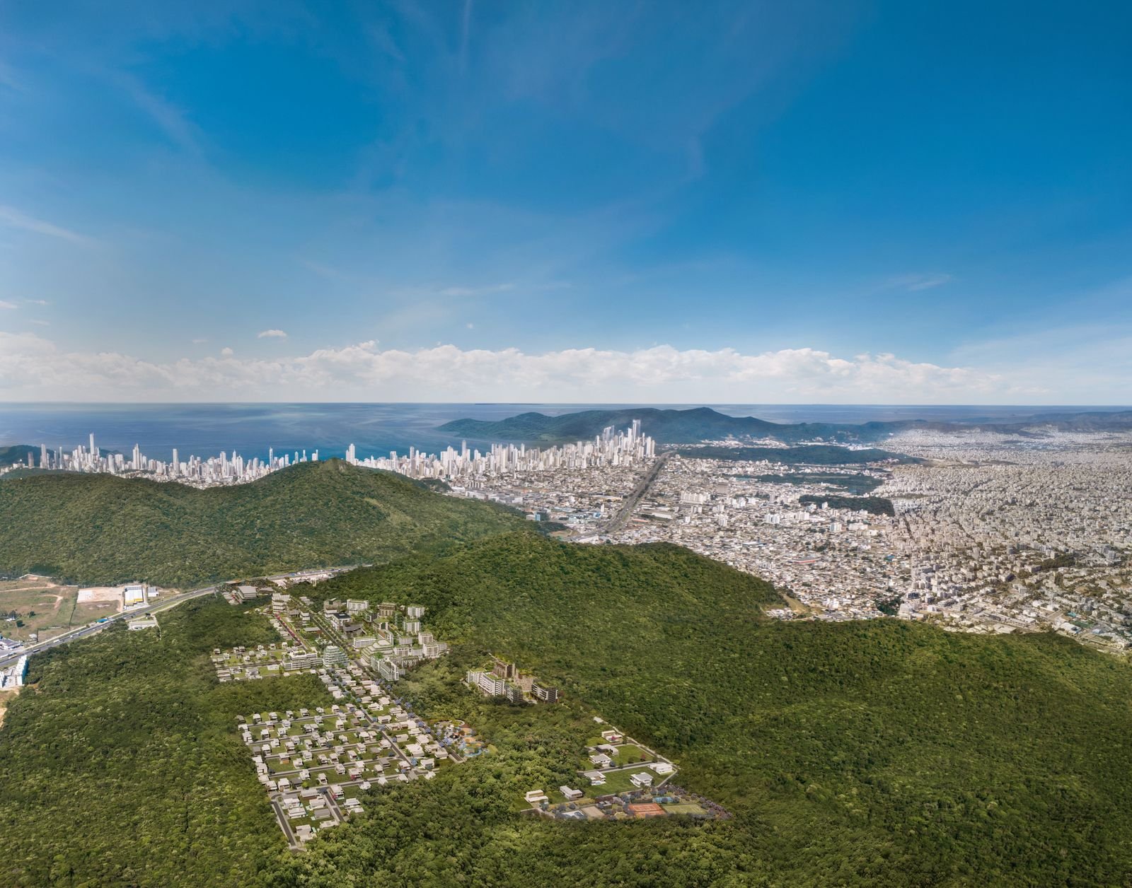 Bairro planejado prevê até 40 edifícios no masterplan