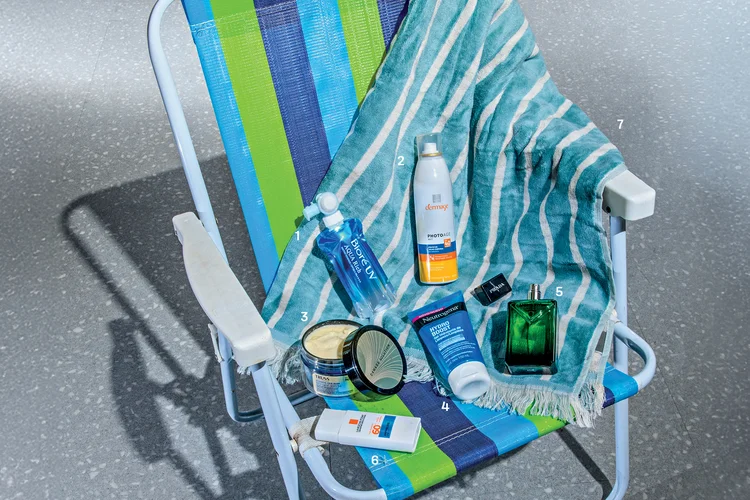 Beleza: cuidados para pele e cabelo no calor (Germano Lüders/Exame)