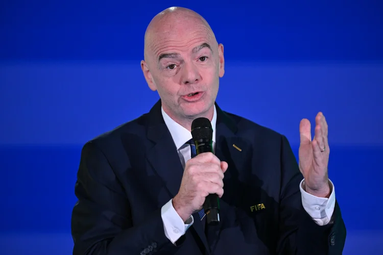FIFA: Gianni Infantino, presidente da federação (Mustafa Yalcin/Anadolu/Getty Images)