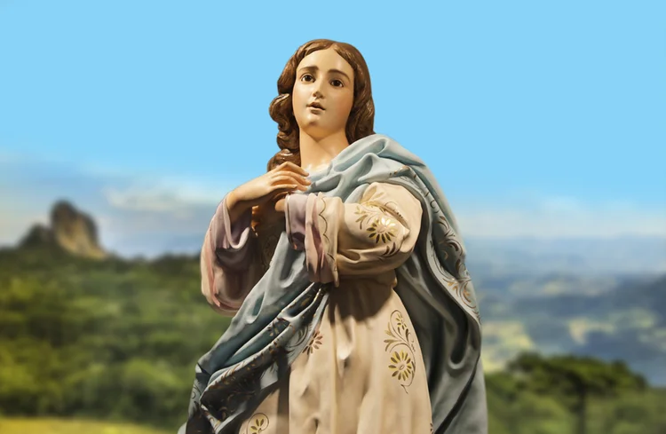 Dia 8 de dezembro é celebrado o dia de Nossa Senhora Imaculada Conceição (Reprodução/Diocese de São João del Rei)
