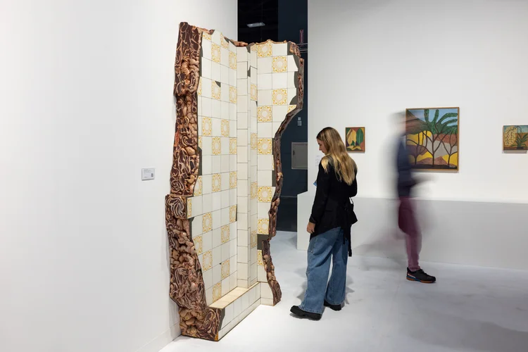 Art Basel Miami: obra de Adriana Varejão (Art Basel Miami/Divulgação)