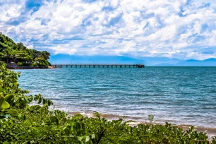 Imagem referente à matéria: Cidade em SP vence o 'Oscar' do turismo com avistamento sustentável de baleias