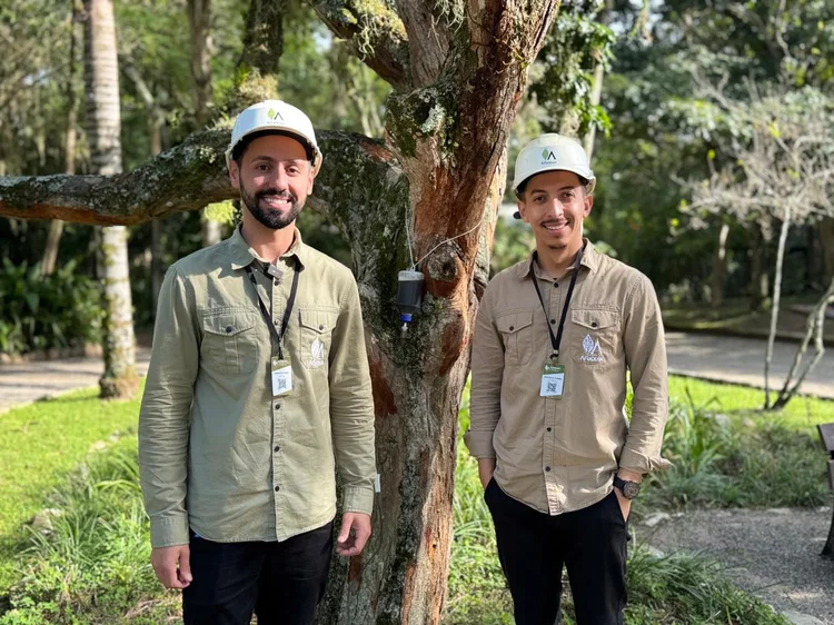 Paulo Garbugio e Charles  Coelho, fundadores da Arboran (Divulgação)