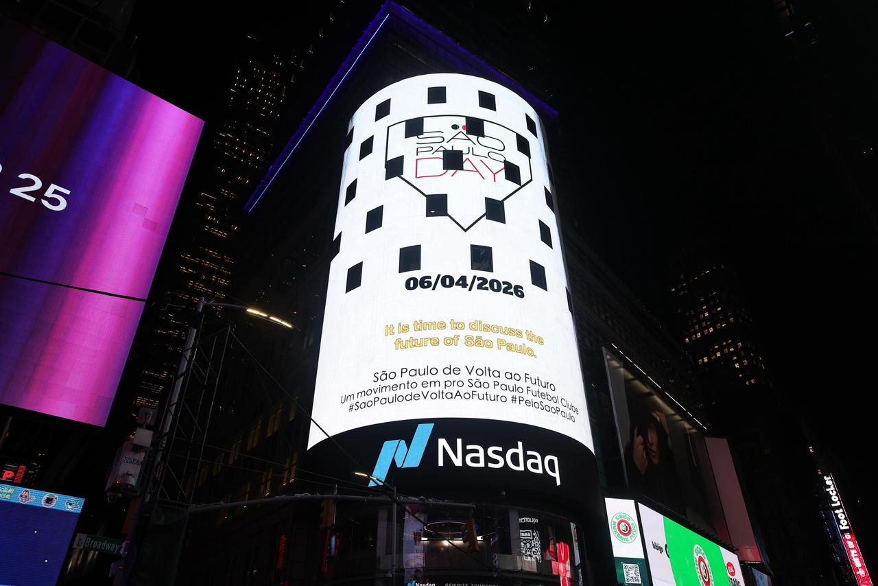 São Paulo quer mais governança no time e convoca 'investor day' em telão da Nasdaq