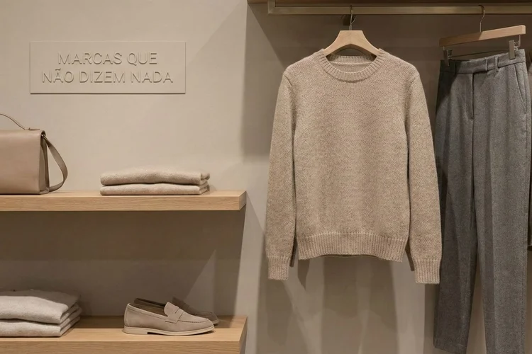 Composição visual que simboliza o esvaziamento discursivo de parte das marcas no mercado atual. Imagem gerada por IA. (Imagem gerada por IA)