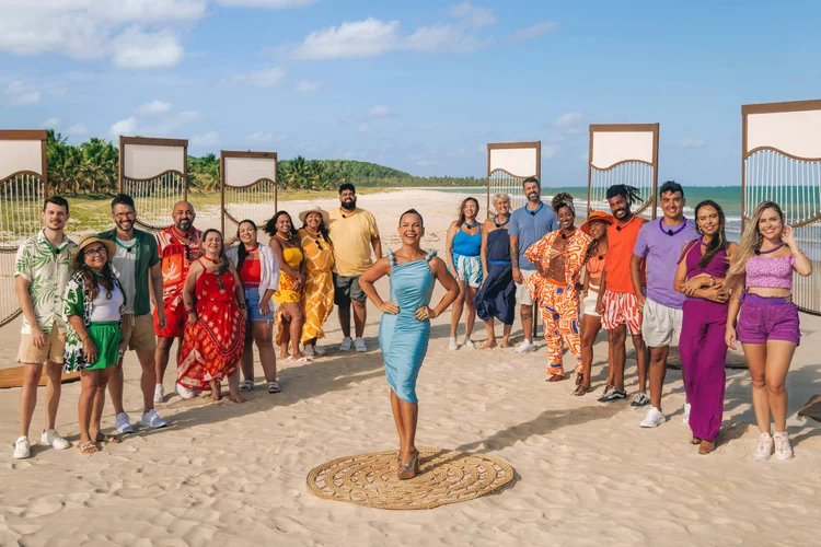 'Ilhados com a Sogra': Fernanda Souza volta ao comando do reality (Marcos Serra Lima/Netflix/Divulgação)