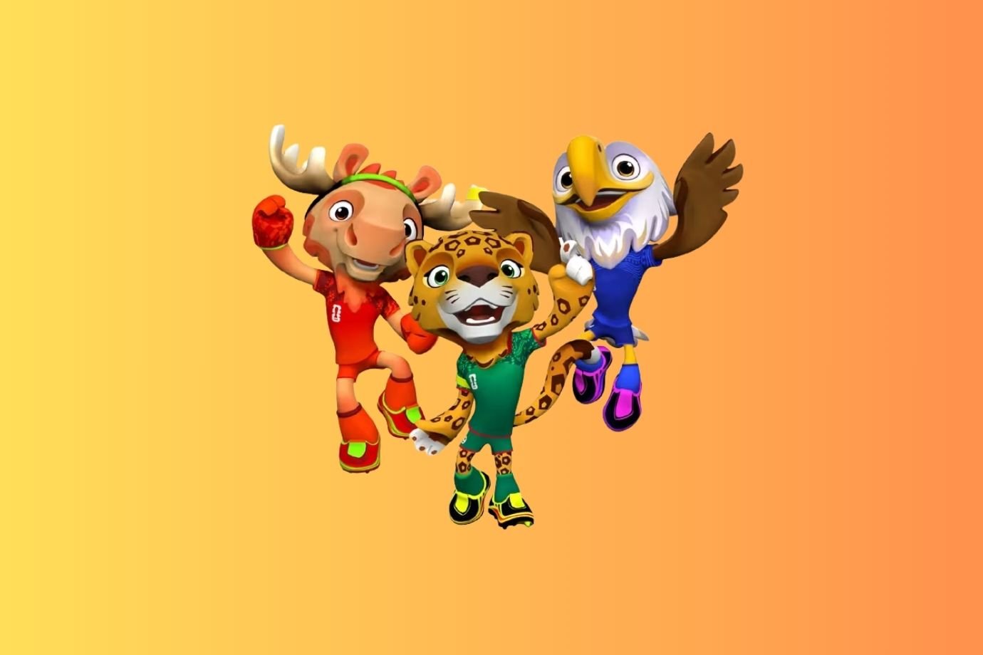 Mascotes da Copa 2026: quais os nomes e o que significam?