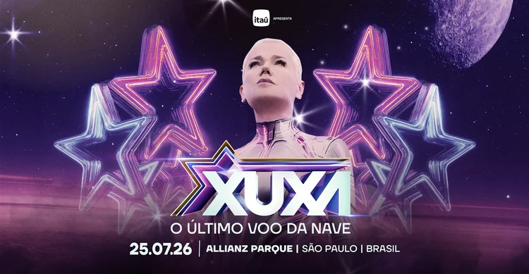 Xuxa: veja como adquirir os ingressos do 'O Último Voo da Nave' (Xuxa/Allianz Parque/Divulgação)