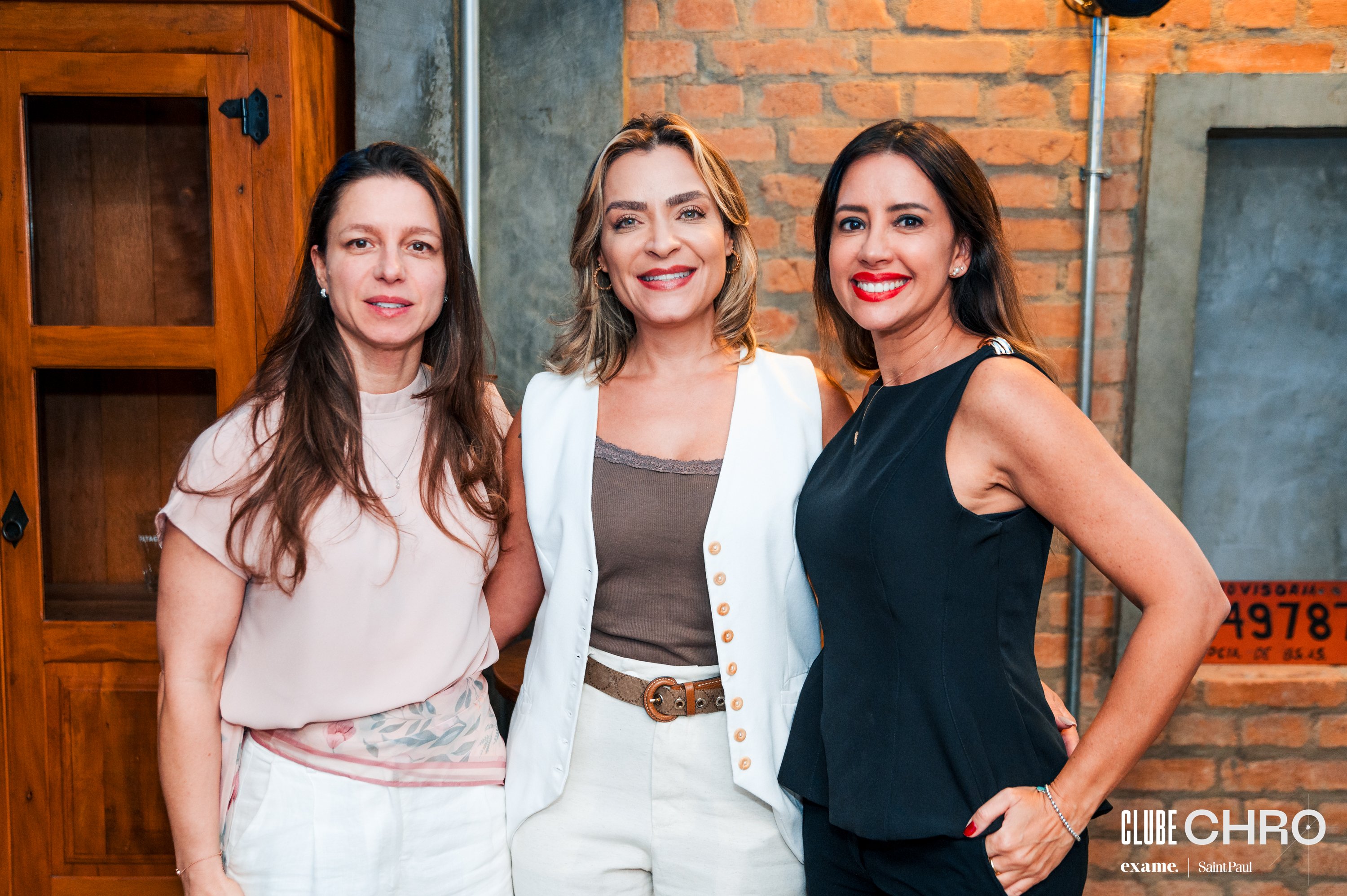 Mariana Malagutti (Diretora de Recursos Humanos, Segurança Alimentar e ESG da CIATC), Elaine Dantas (CHRO Copastur), Milene Moraes (Diretora de Recursos Humanos ICM INC)