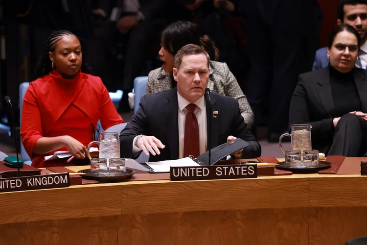 Mike Waltz: representante americano reafirmou a posição do país contra a Venezuela (SPENCER PLATT / GETTY IMAGES NORTH AMERICA/Getty Images)