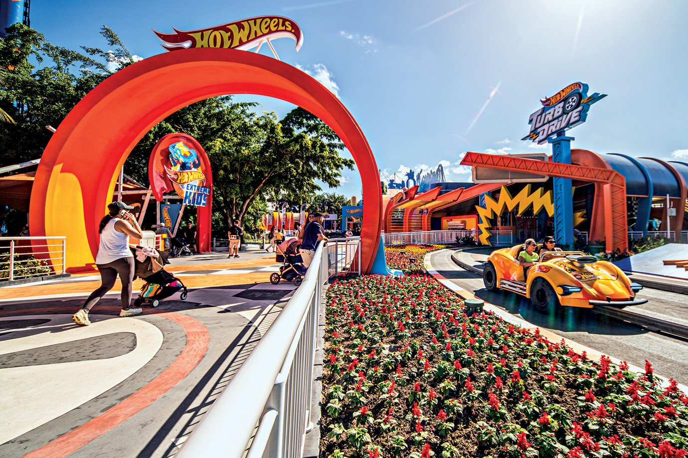 Área temática de Hot Wheels: parceria com a fabricante de brinquedos Mattel faz parte do plano do Beto Carrero World para crescer
