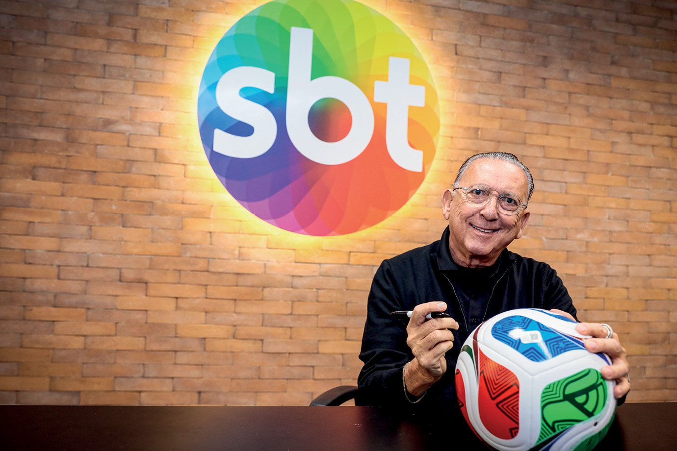 Galvão Bueno: narrador é uma das apostas do SBT na disputa por atenção na Copa de 2026
