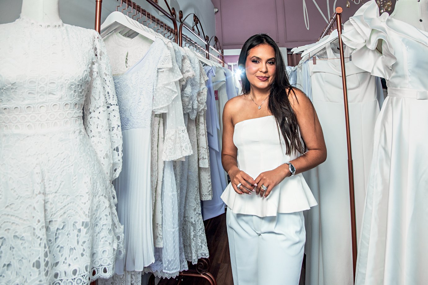 O plano para fazer uma loja de vestidos de noiva voltar a crescer