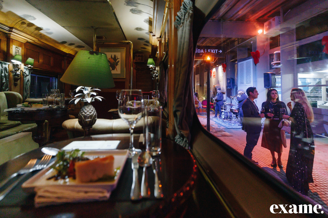 Jantar sobre trilhos marca encontro da EXAME com o mercado paranaense
