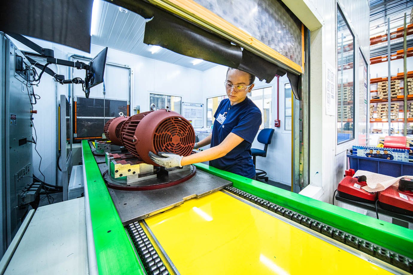 Fabrica da WEG em Santa Catarina, Jaragua do Sul - SC
Industria, fabrica, funcionarios, 

Foto:  Leandro Fonseca
Data: 12/02/2026