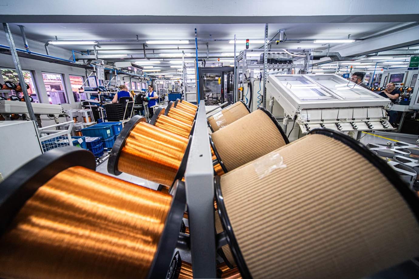 Fabrica da WEG em Santa Catarina, Jaragua do Sul - SC
Industria, fabrica, funcionarios, 

Foto:  Leandro Fonseca
Data: 12/02/2026