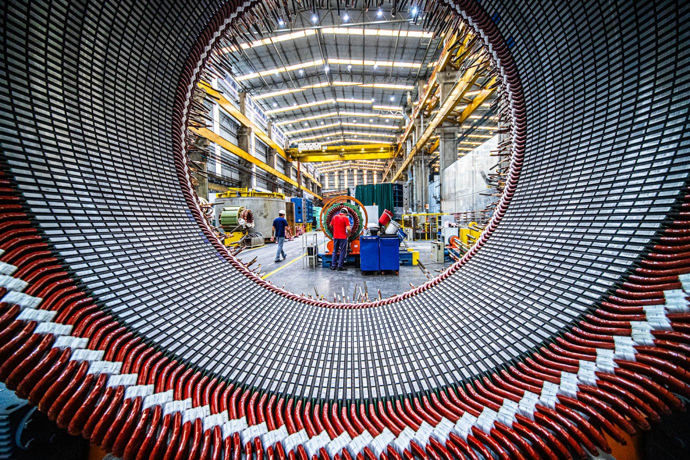 Fabrica da WEG em Santa Catarina, Jaragua do Sul - SC
Industria, fabrica, funcionarios, 

Foto:  Leandro Fonseca
Data: 12/02/2026