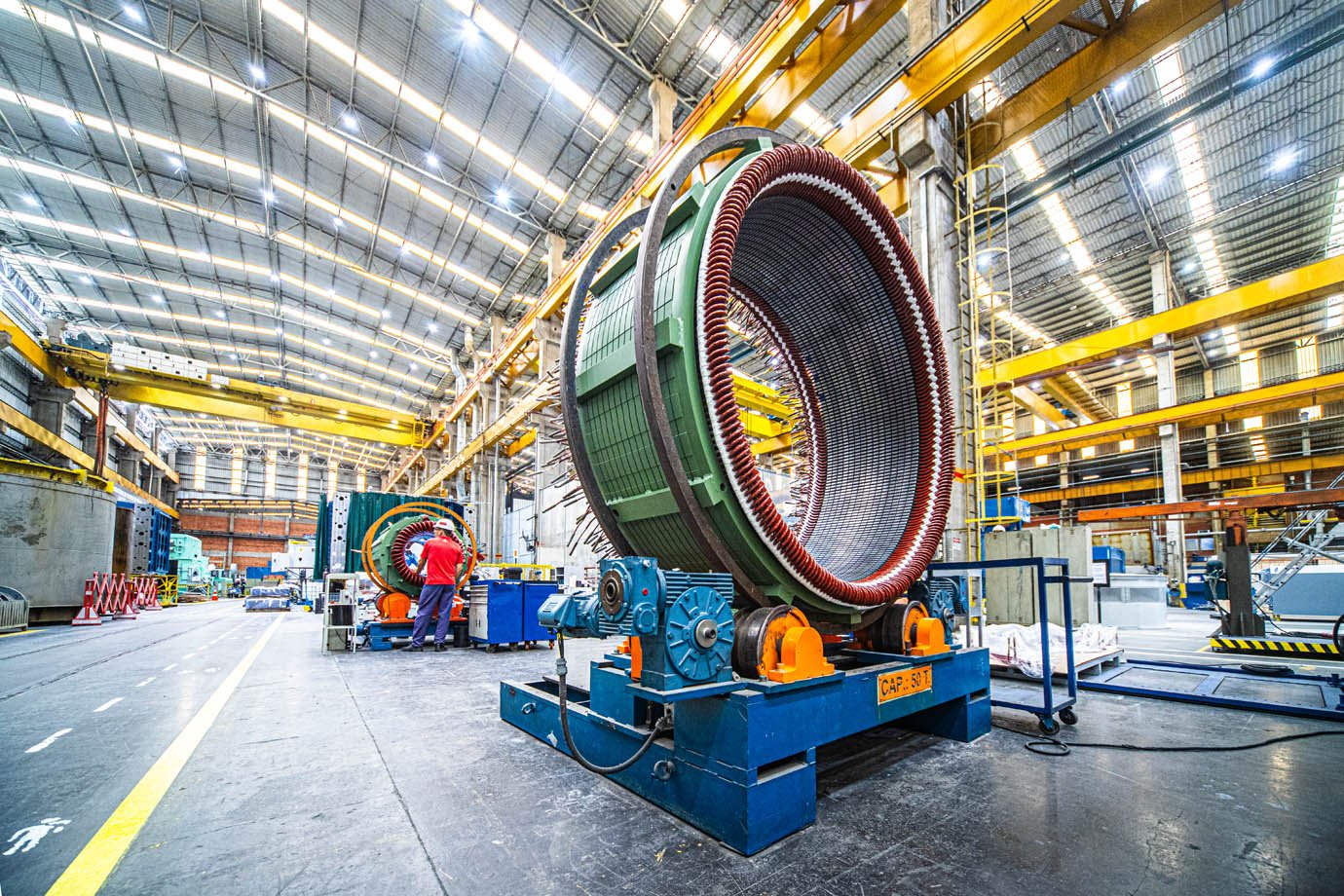 Fabrica da WEG em Santa Catarina, Jaragua do Sul - SC
Industria, fabrica, funcionarios, 

Foto:  Leandro Fonseca
Data: 12/02/2026