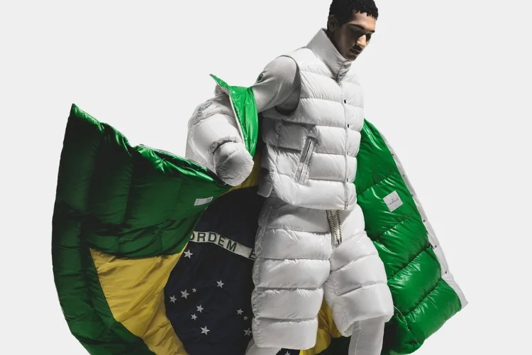 Moncler: grife francesa é a responsável pelos uniformes da delegação brasileira nas Olimpíadas de Inverno 2026 (Moncler/Divulgação)