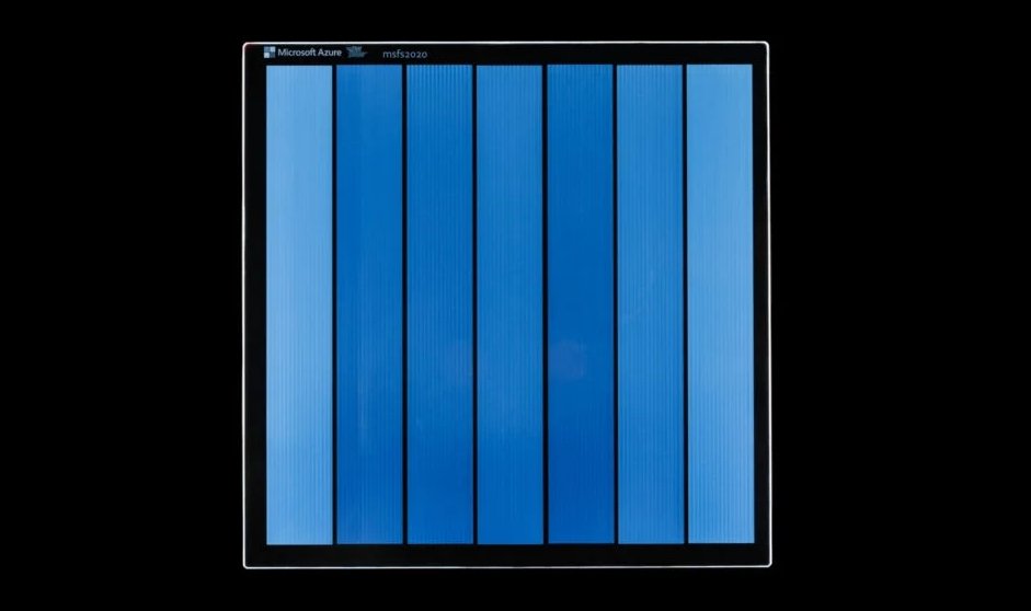 Microsoft testa armazenamento em vidro com promessa de durar 10 mil anos