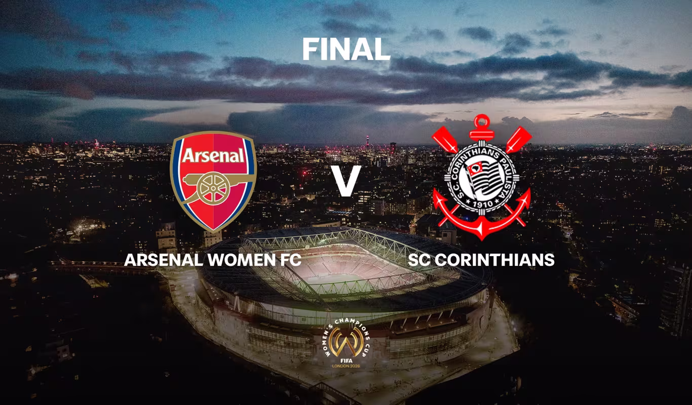 Corinthians x Arsenal: horário e onde assistir à final da Copa das Campeãs
