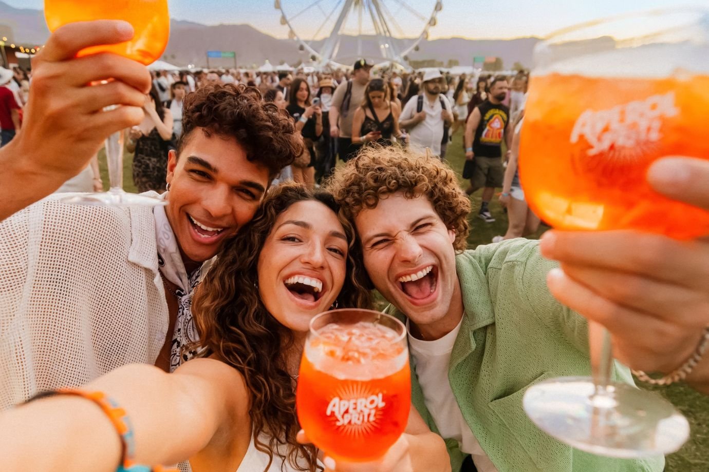 Coachella 2026: Aperol sorteia viagem com tudo pago para o festival nos EUA
