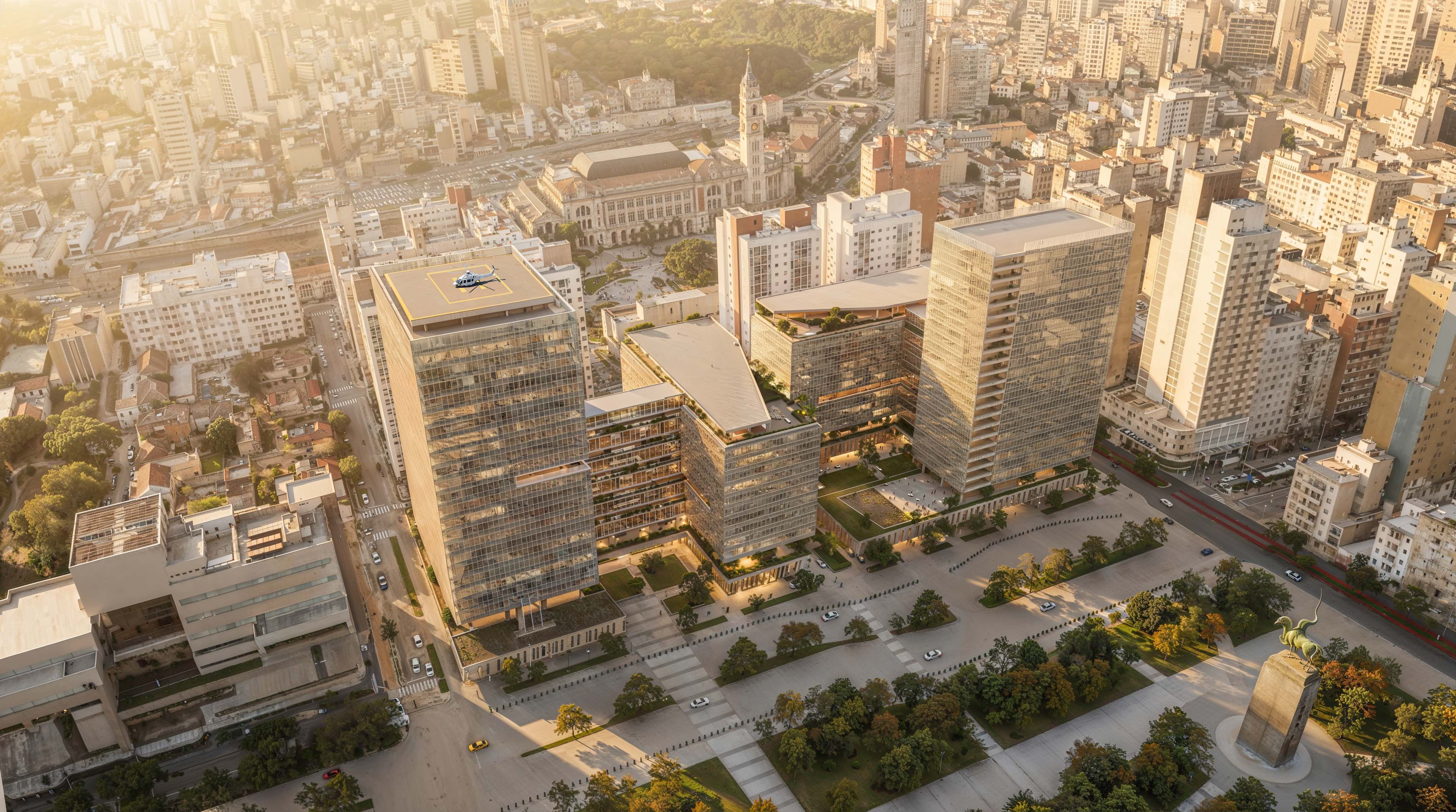 Tarcísio realiza leilão de R$ 6 bi da nova sede do governo no centro de SP