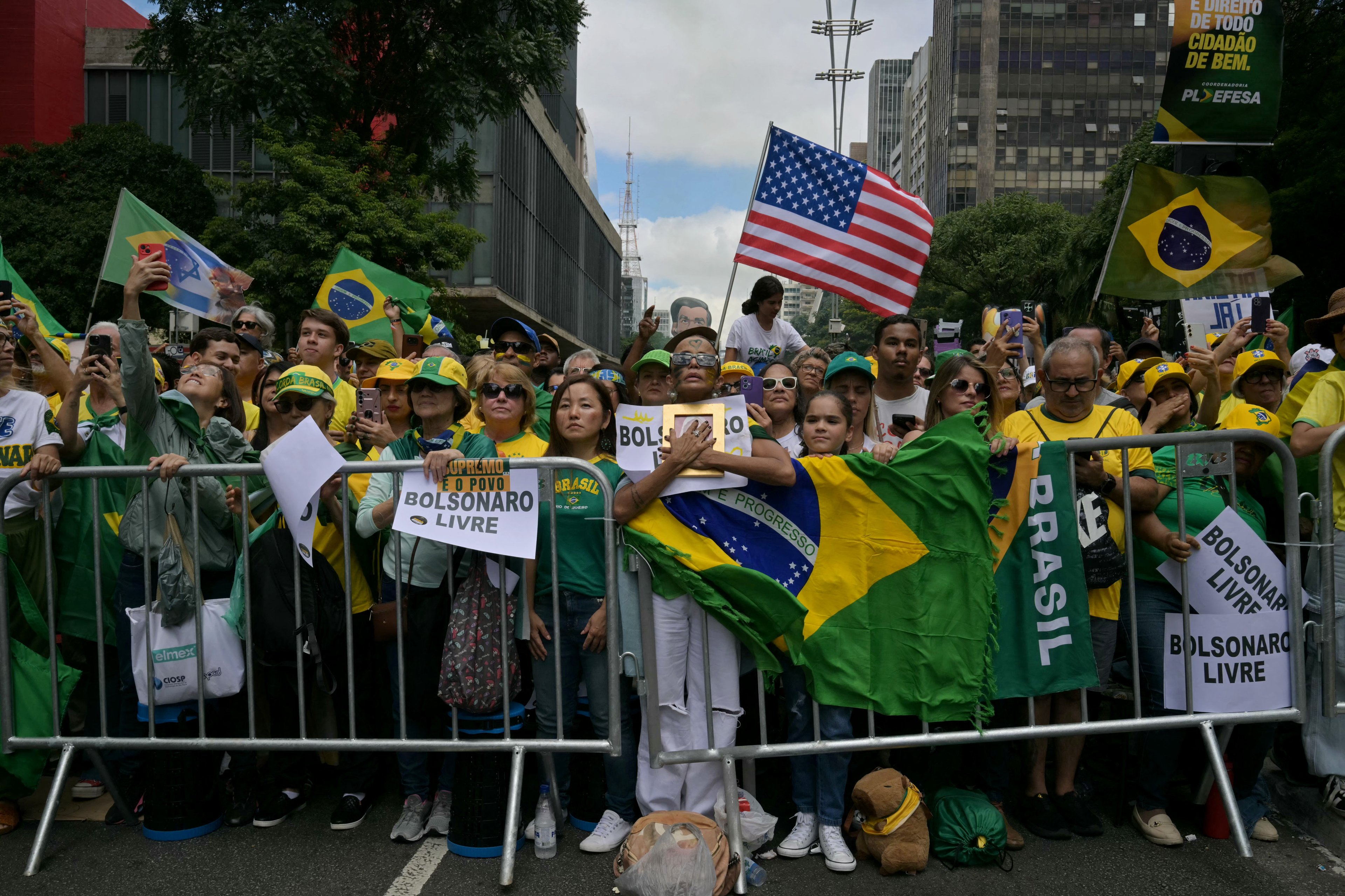 Ato contra governo federal e STF reuniu mais de 20 mil pessoas na Avenida Paulista, aponta USP