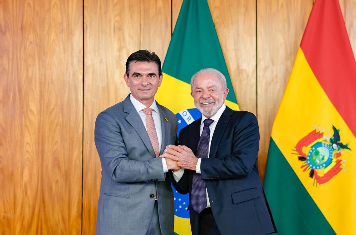 Lula defende parceria com a Bolívia na produção de gás, no agronegócio e em exportações