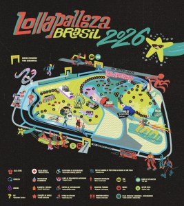 Mapa bash  Lollapalooza 2026