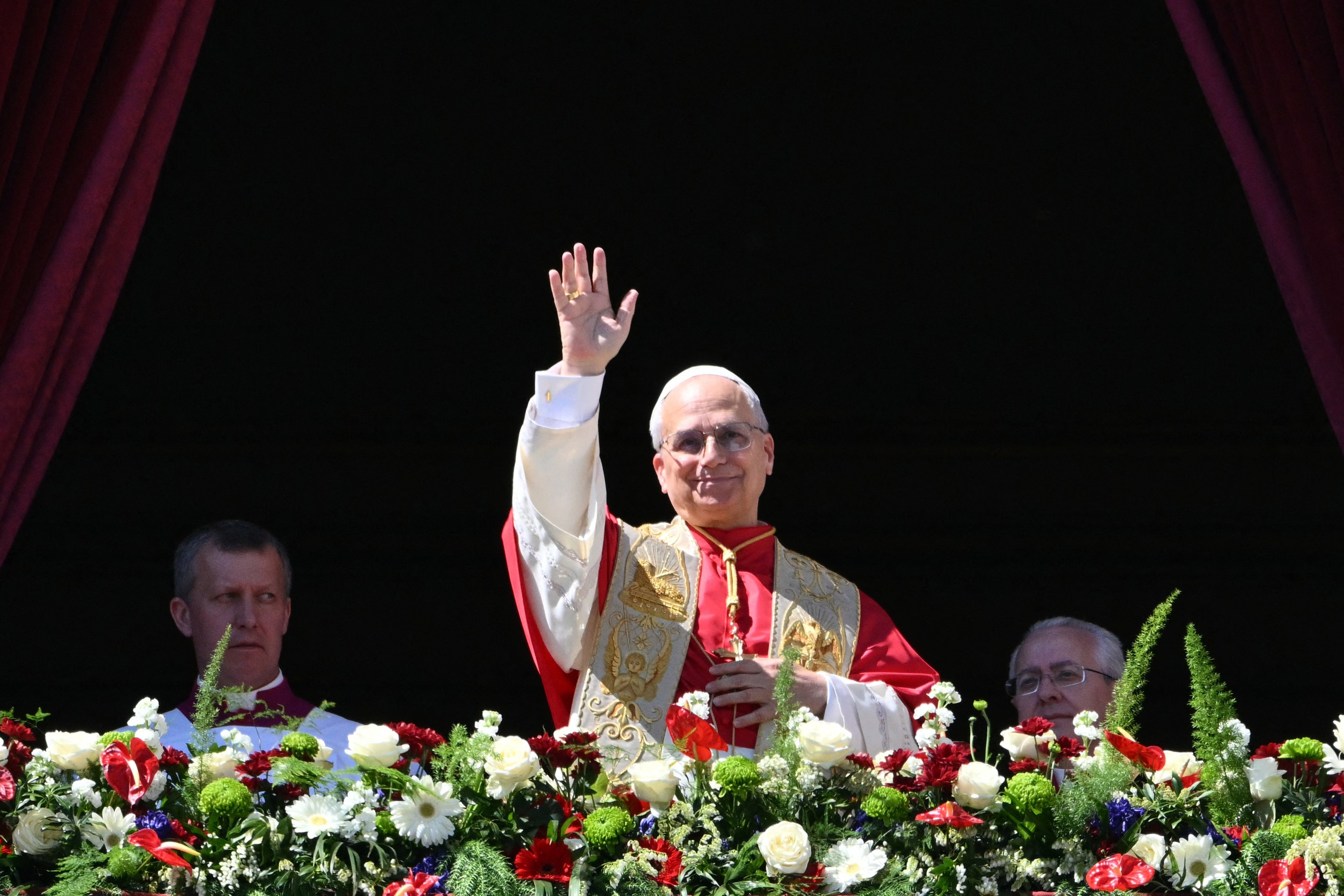 No 1º domingo de Páscoa como papa, Leão XIV apela para a paz, mas não cita conflitos