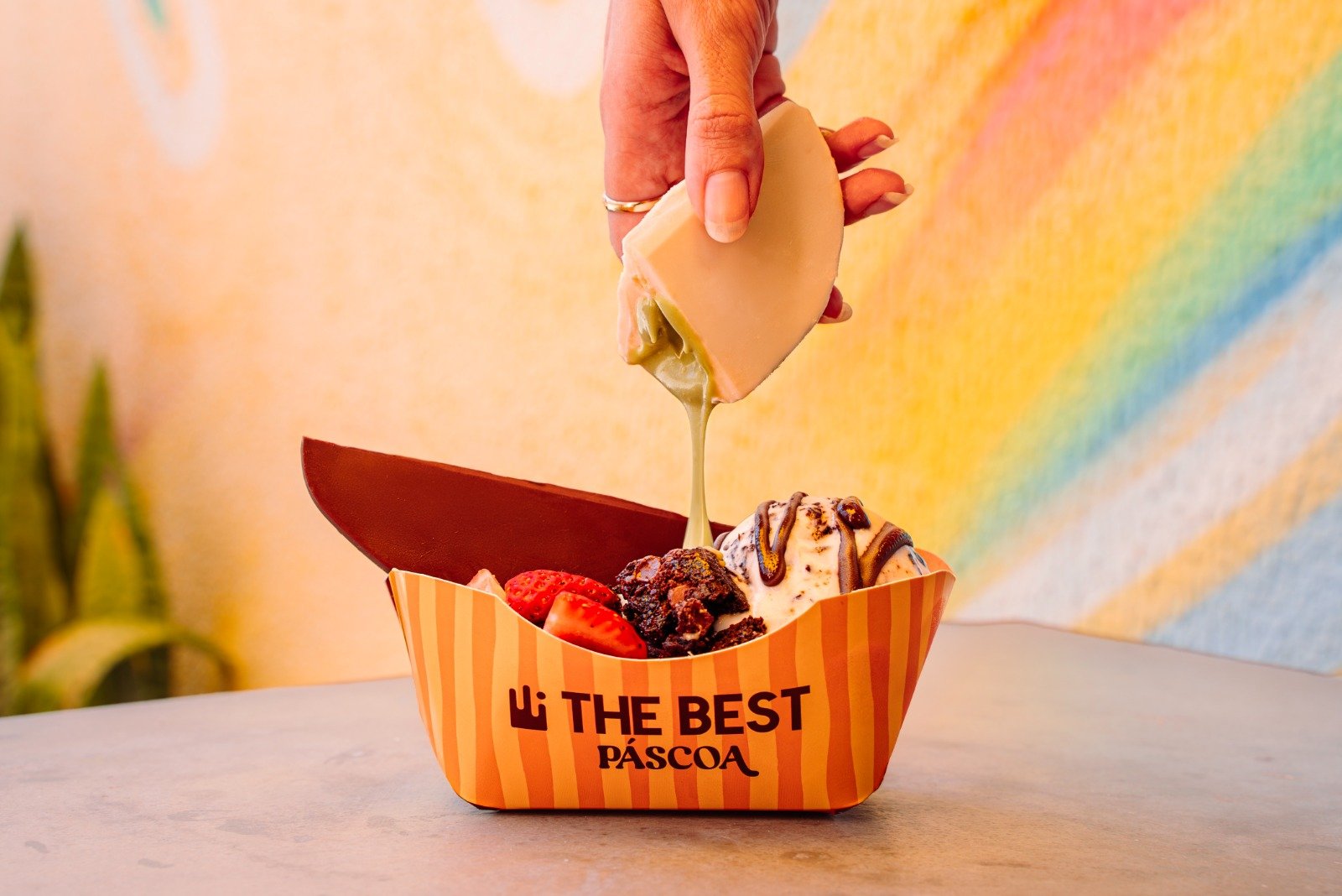 ‘Ovo em pétala’: esta rede de açaí transformou a queda de vendas na Páscoa num produto viral