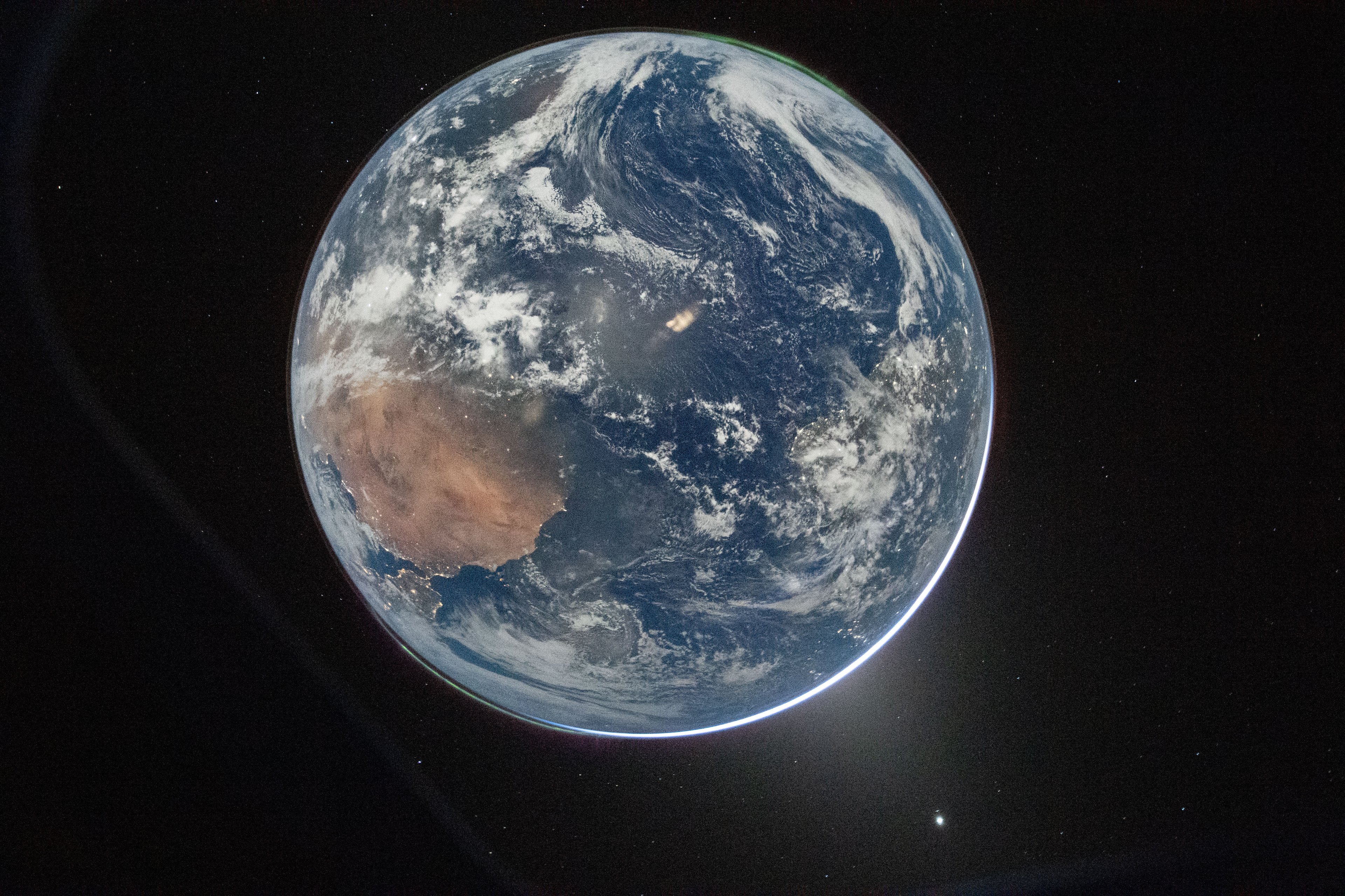 terra vista da Lua