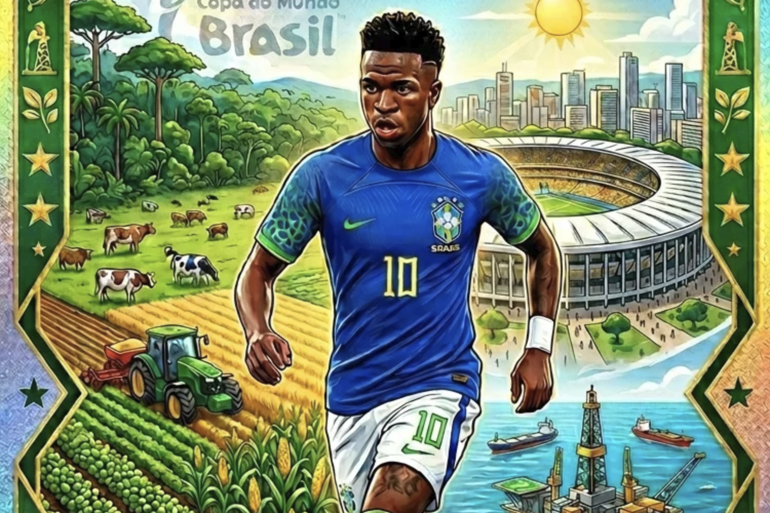 Copa do Mundo 2026: Brasil, entre o penta e o PIB