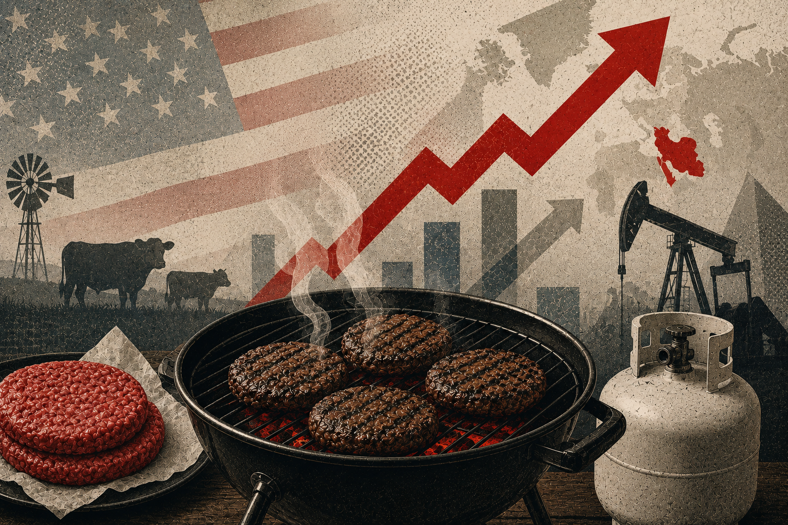 Nos EUA, churrasco fica mais caro com carne bovina em alta de 20%