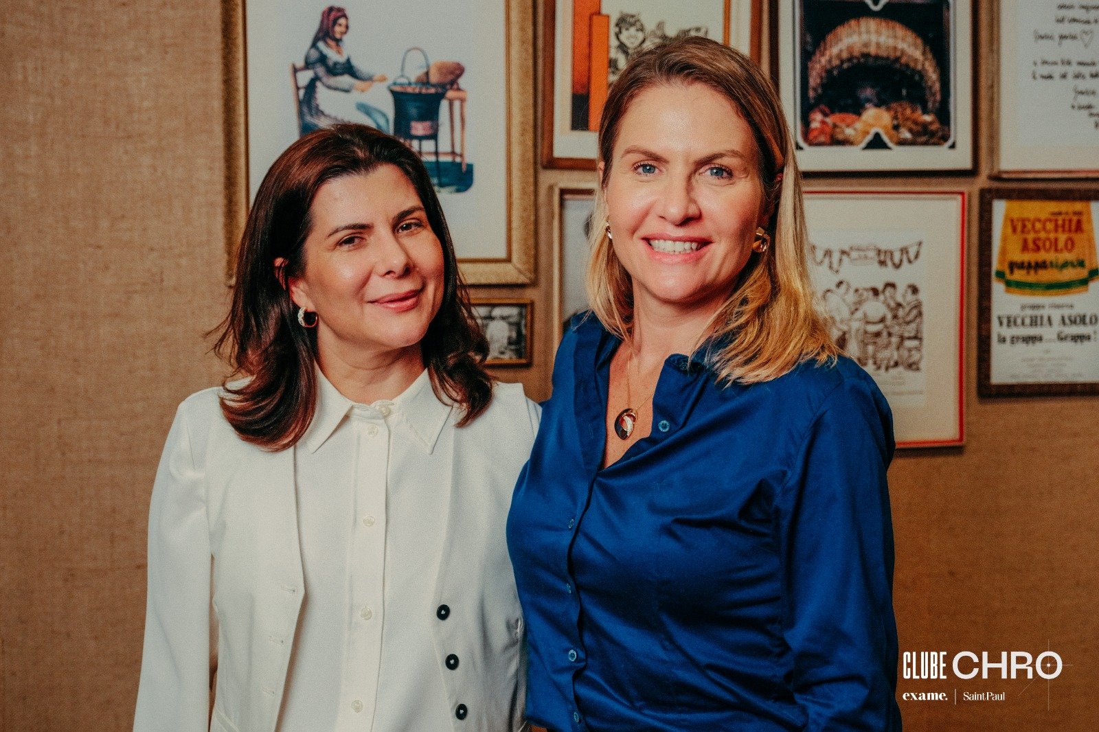 Cristiane Giansante (Diretora de Pessoas e Comunicação EZTEC) e Priscila Salgado (Founder VerticalRH & VerticalCorp) 