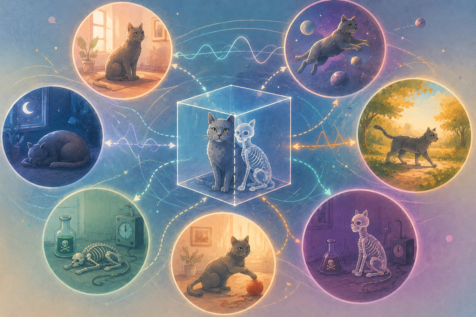 E se a versão de você que ganhou na loteria realmente existir?