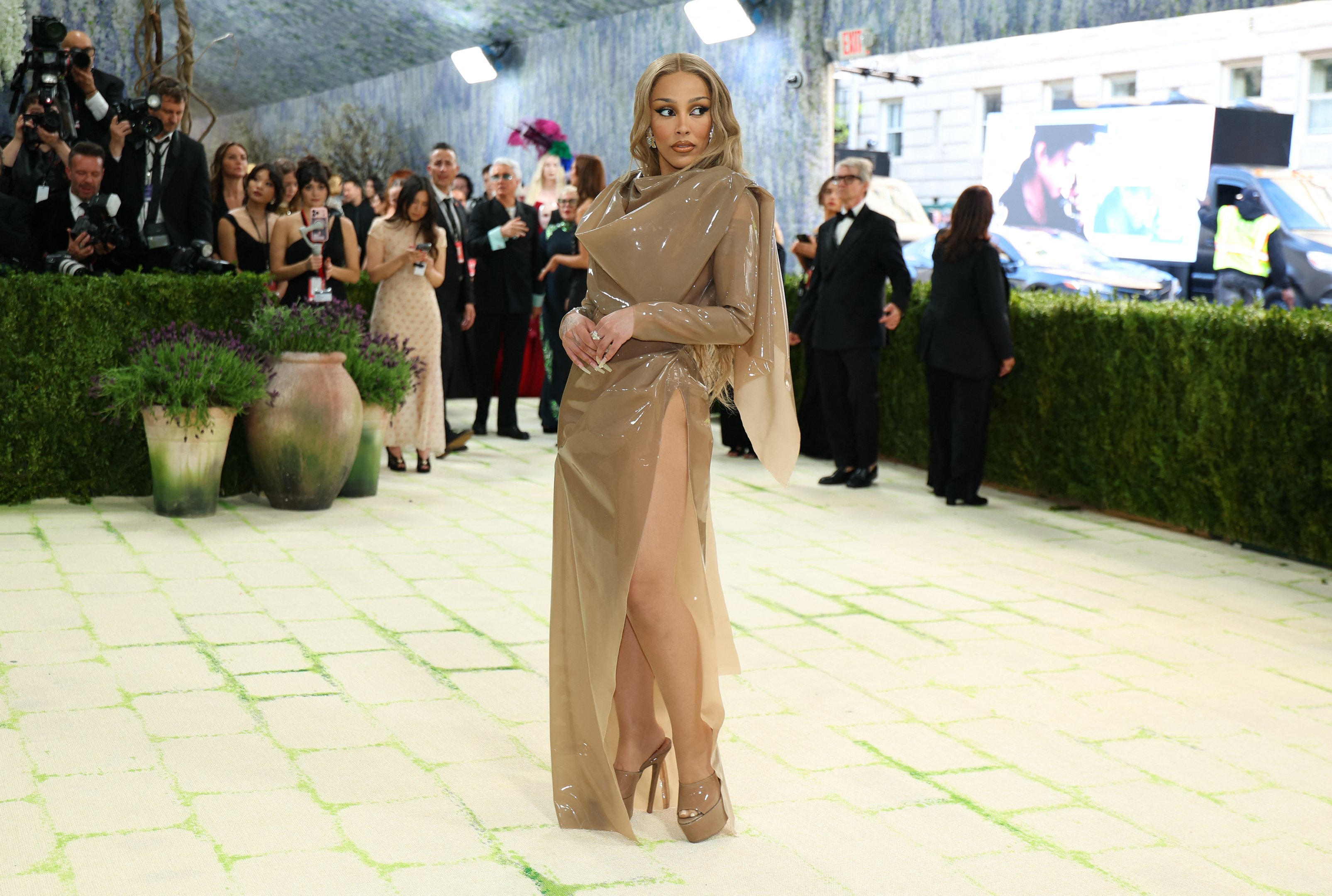 Doja Cat: rapper e cantora americana no tapete do Met Gala 2026