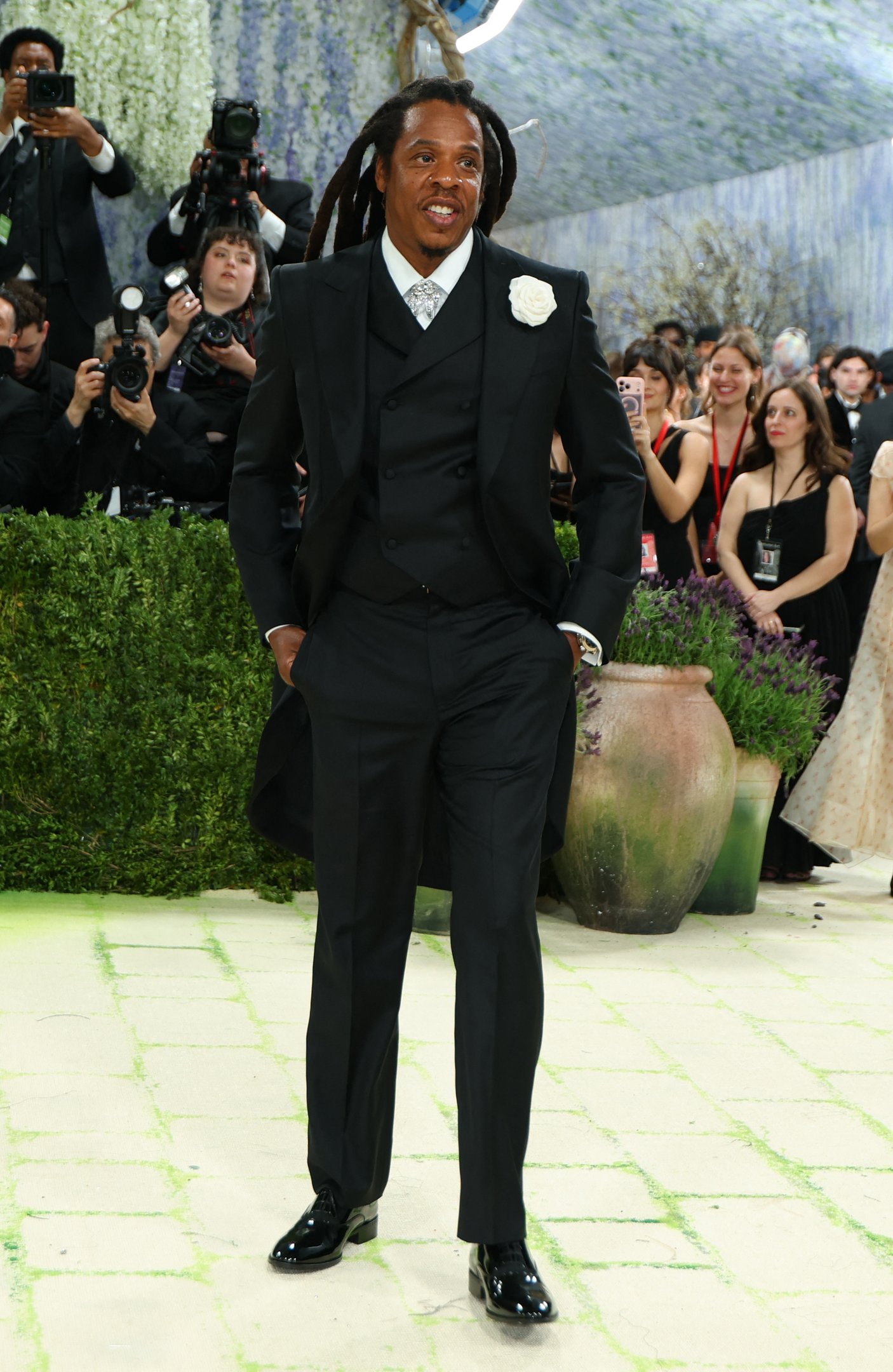 Jay-Z: rapper americano no tapete do Met Gala 2026