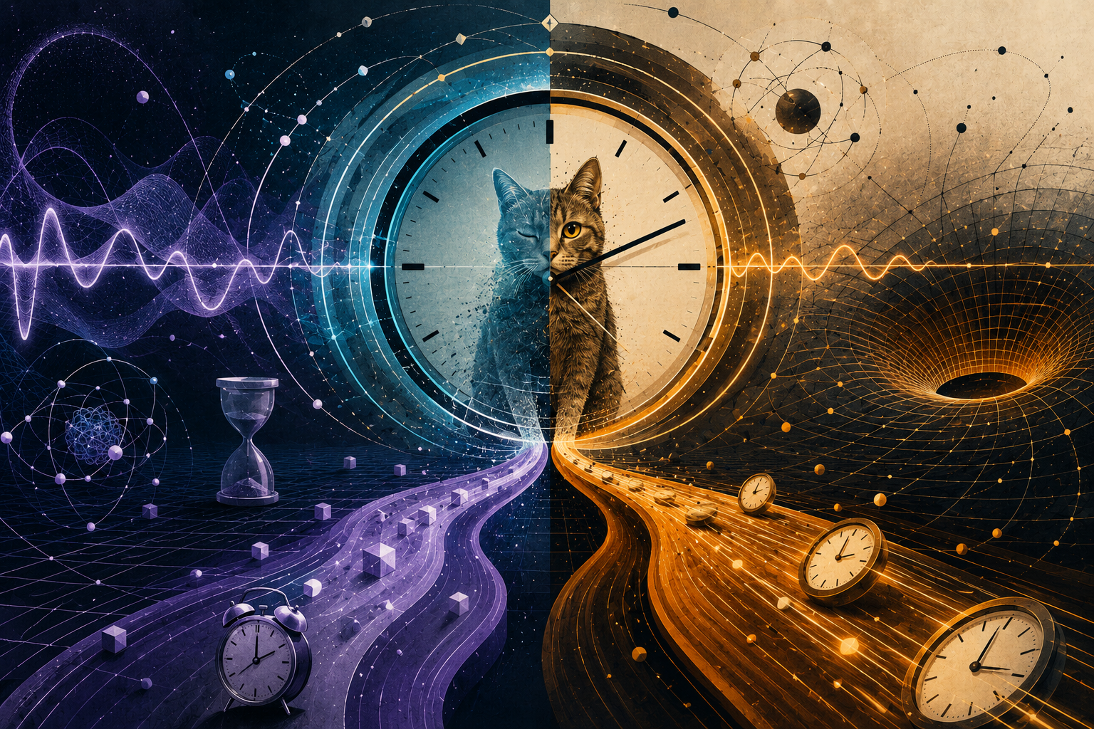 Relógio de Schrödinger? Tempo pode passar rápido e devagar ao mesmo tempo, dizem cientistas
