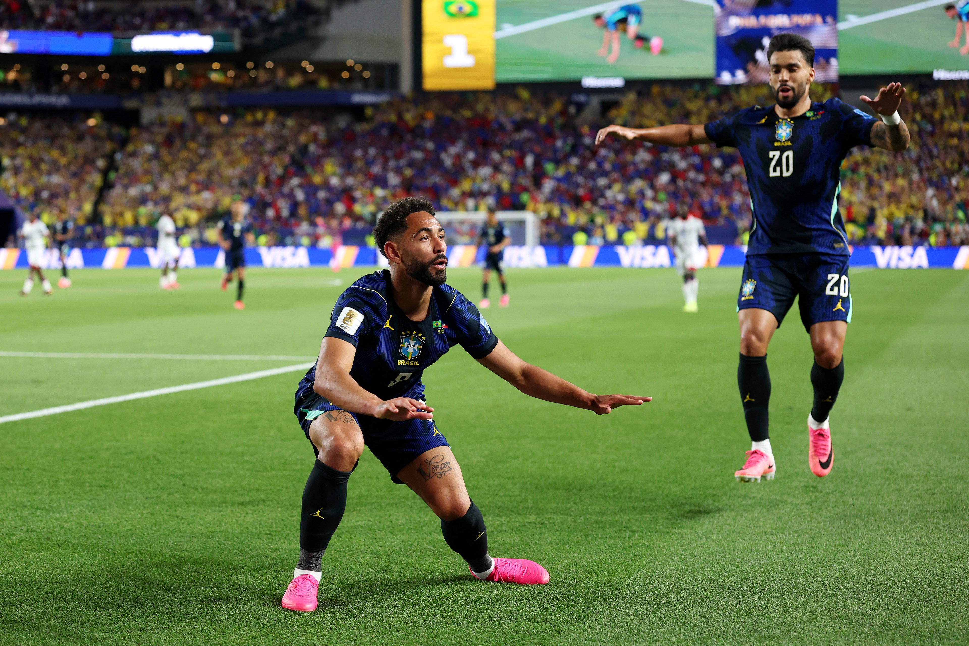 Com 'surfista' Matheus Cunha, Brasil bate frágil Haiti pela Copa do Mundo