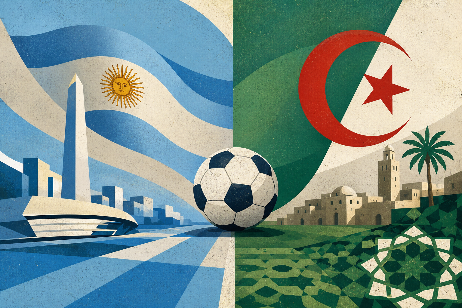 Argentina x Argélia: onde assistir ao vivo, horário e prováveis escalações