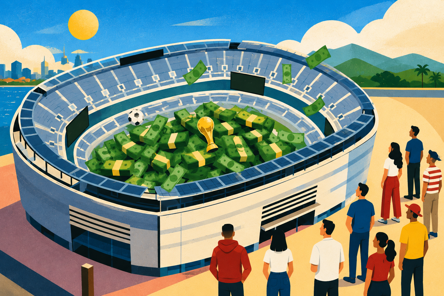Fifa mira US$ 11 bi com Copa do Mundo. Mas 'preços abusivos' aos torcedores podem ser obstáculos