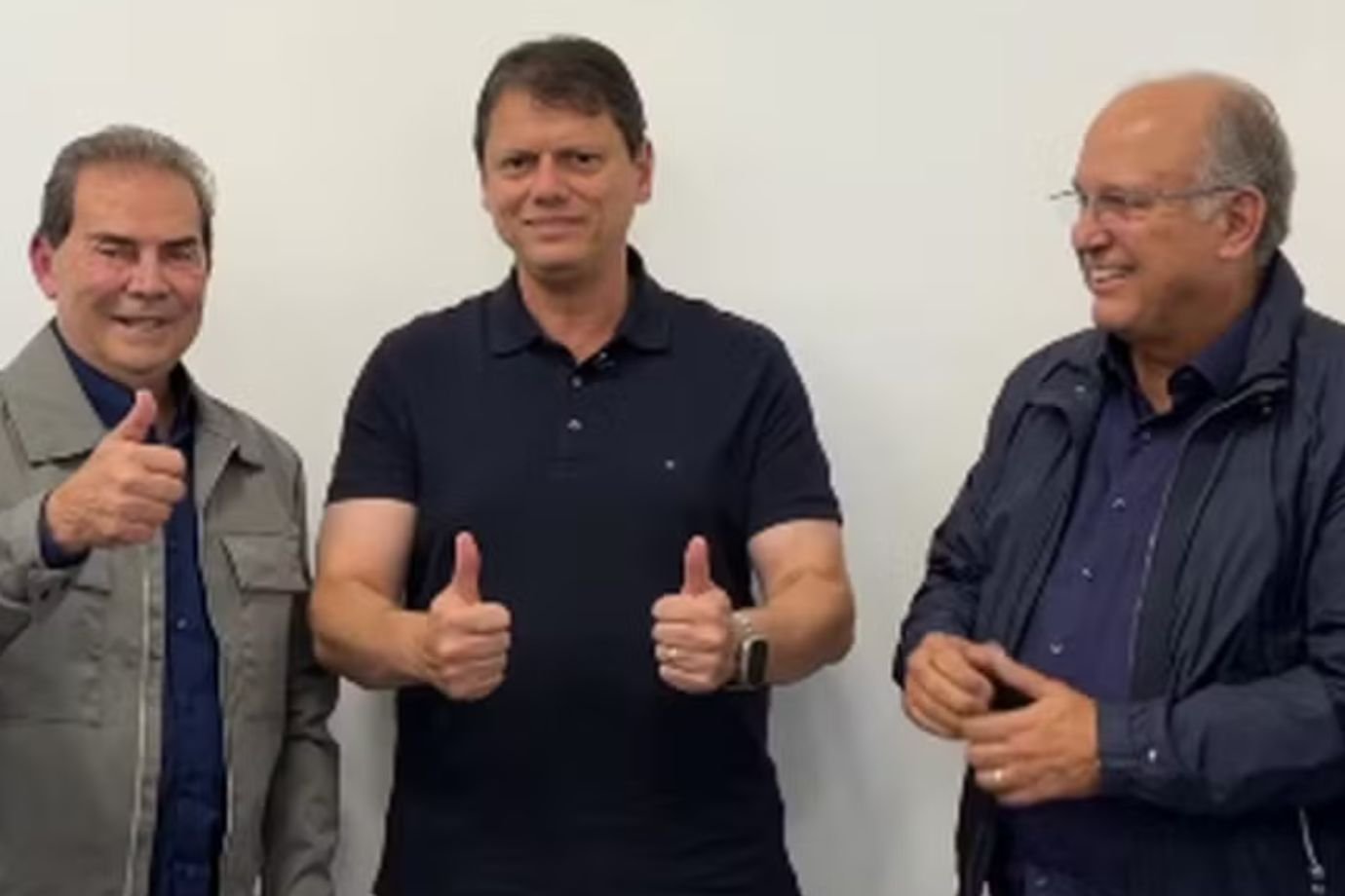 PRD e Solidariedade confirmam apoio à reeleição de Tarcísio em SP