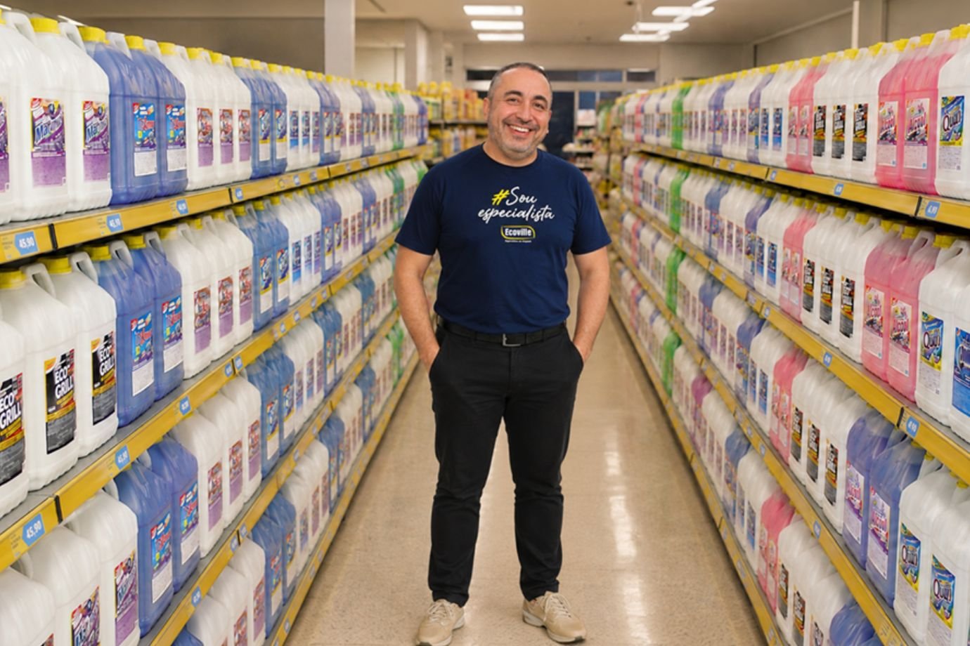 De franqueado a CEO: como ele fará esta empresa de produtos de limpeza chegar aos R$ 160