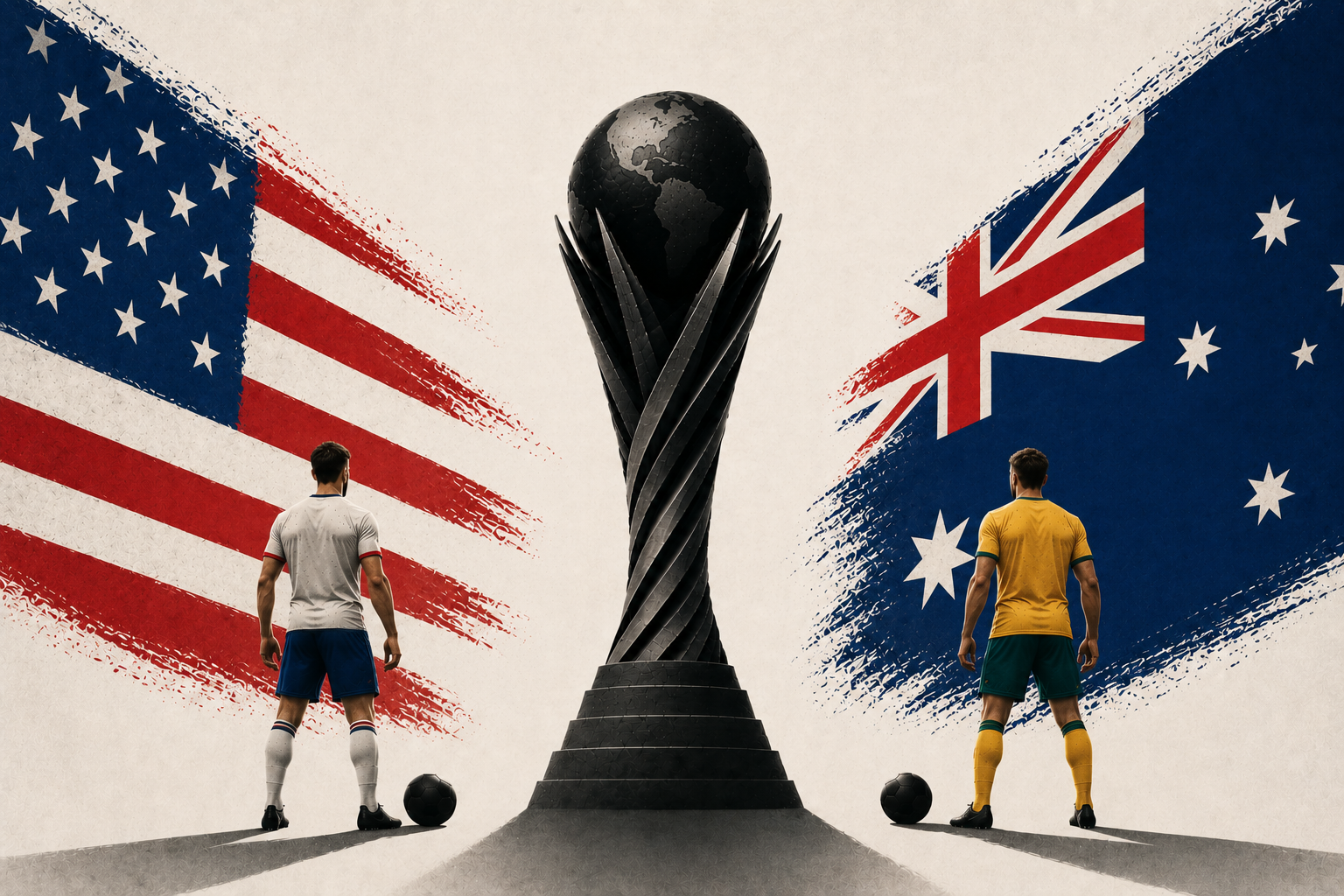 EUA x Austrália: quem vai ganhar o jogo na Copa do Mundo?