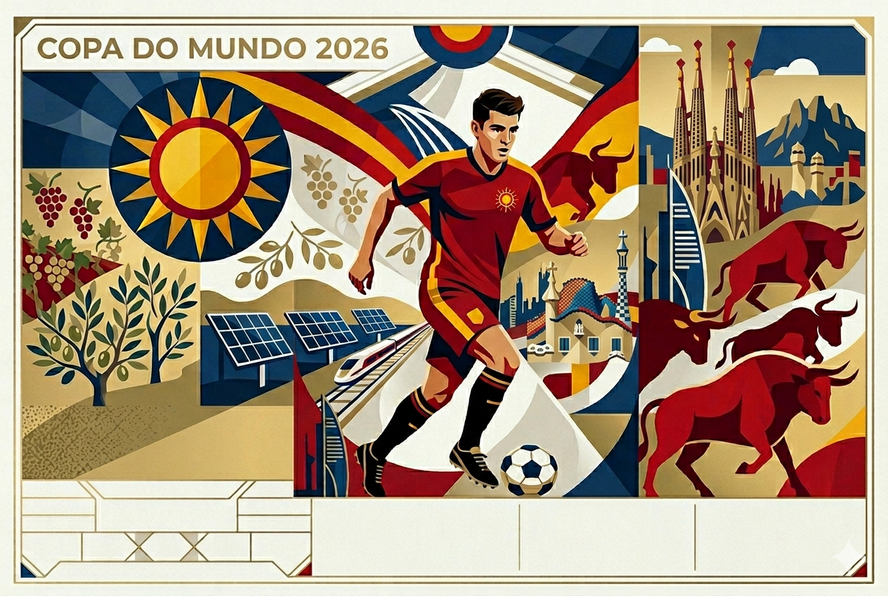 Copa do Mundo 2026: Espanha, do colapso econômico à modernização do 'tiki-taka'