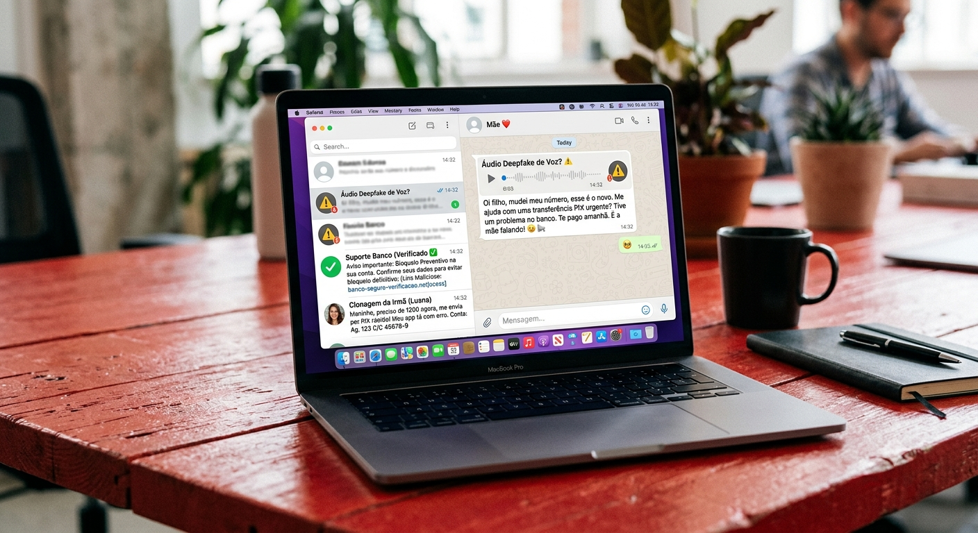 Como identificar golpes com IA? Deepfake de voz, clonagem e mensagens falsas