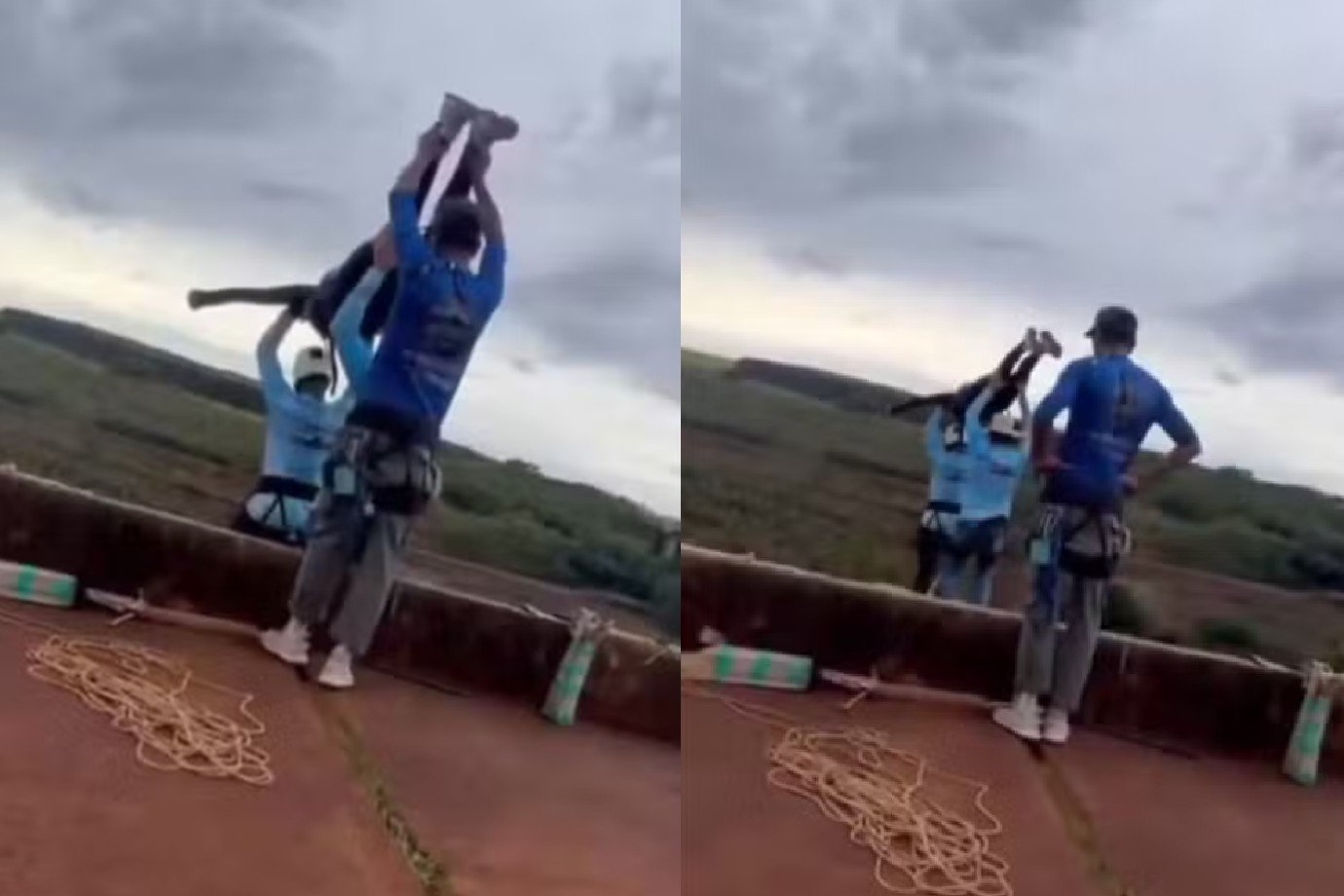 Lei Maria Eduarda: Projeto cria regras para rope jumping, bungee e rapel após morte