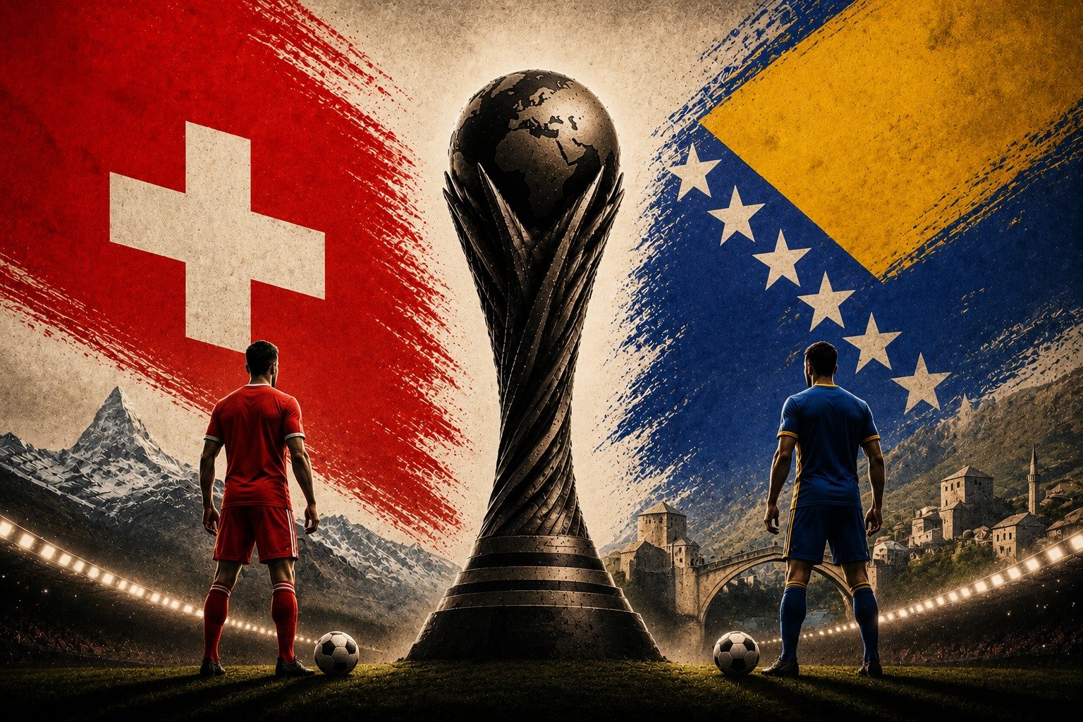 Suíça x Bósnia: veja horário, onde assistir e informações do jogo pela Copa do Mundo